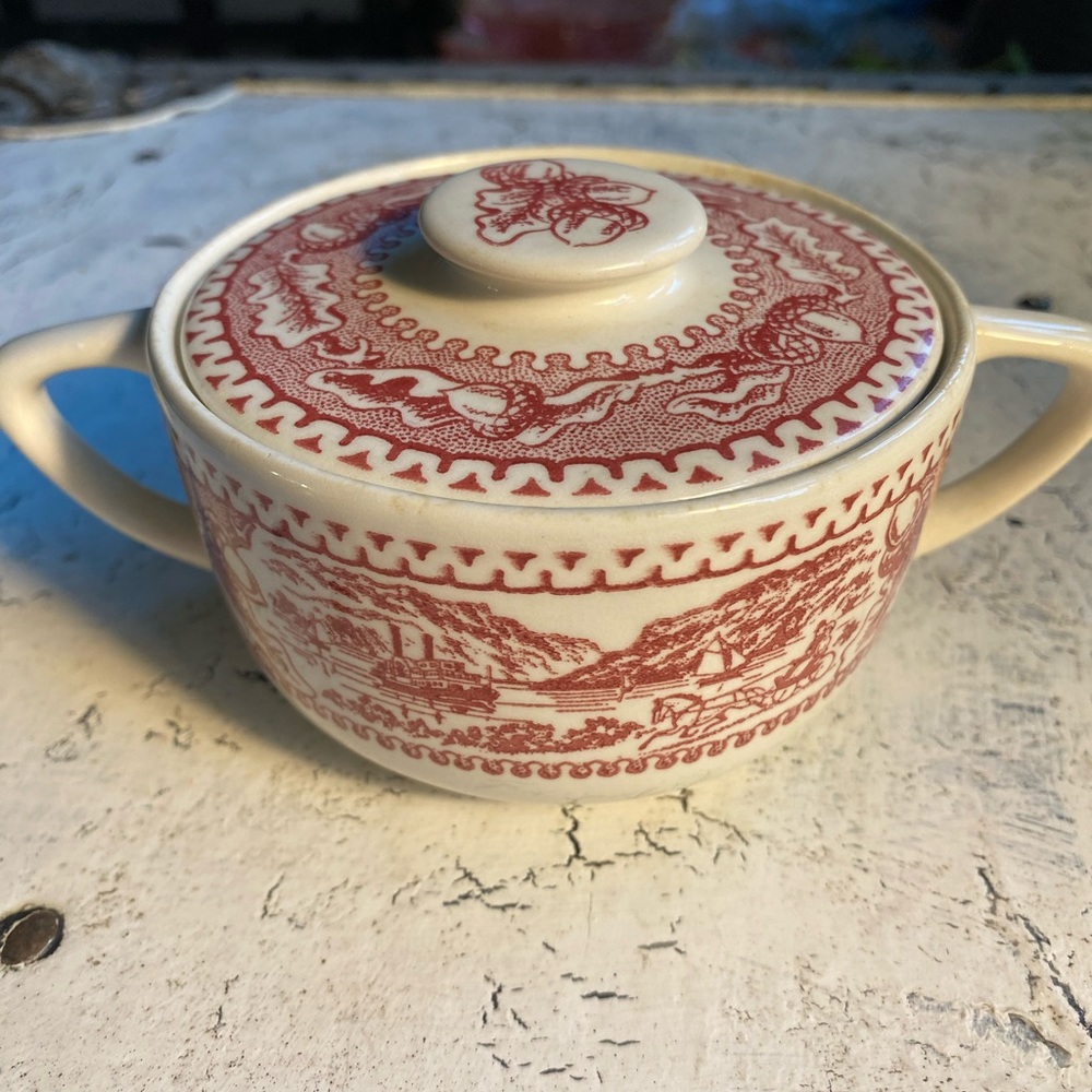 Royal China Memory Lane Sugar Bowl